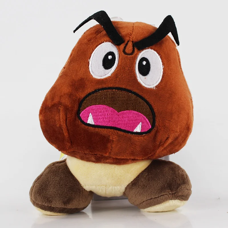 8-21 см Супер Марио Bros игра милые Goomba плюшевые куклы игрушки Луиджи Марио приведение бу троопа черепаха бомба мягкая для детей