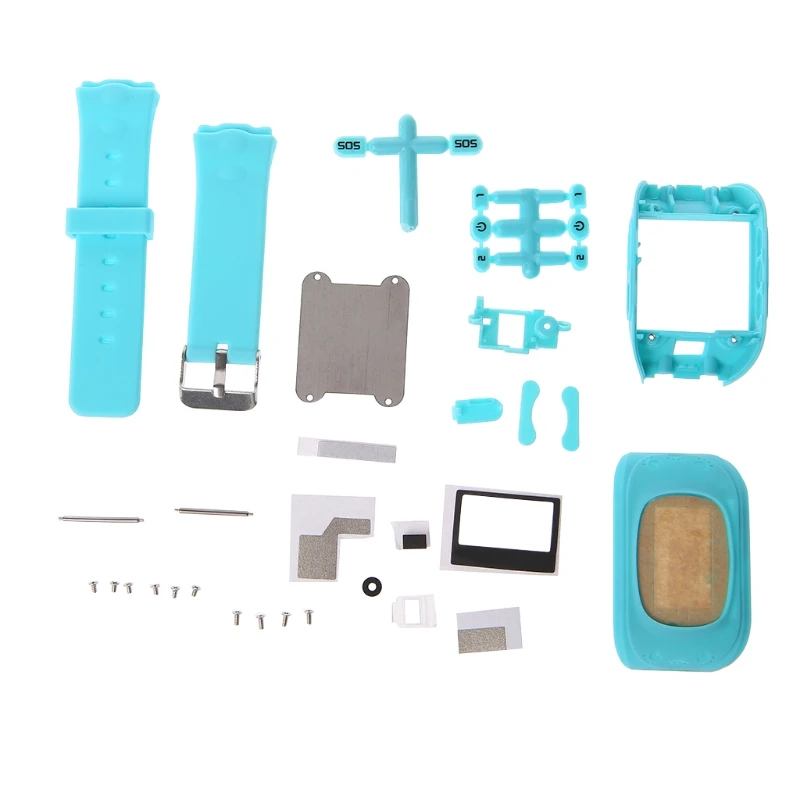 sky blue OOTDTY 1 комплект сменные Детские умные часы аксессуары для ремонта Q50 детские часы умные часы аксессуары ремонтный комплект - Цвет: sky blue