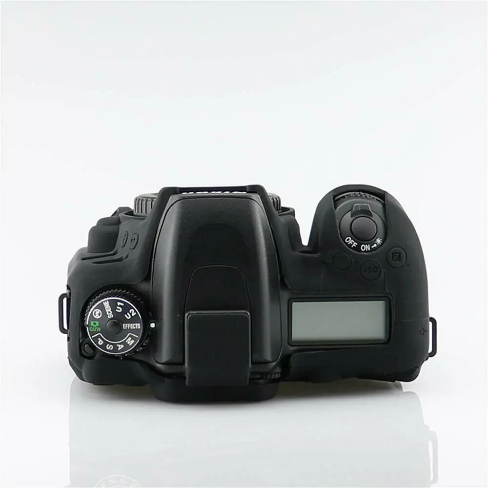 Мягкий резиновый силиконовый чехол для камеры Nikon D3200 D3300 D3400 d5100 d5200 D5300 D5500 D7000 D7100