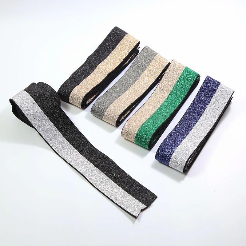Elastic Bands 15~38MM Elastic Ribbon Clothing Bags Trousers Elastic Rubber DIY Sewing Accessories rubber band
