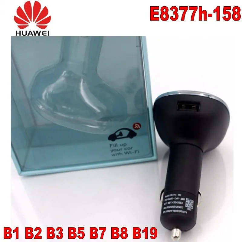 

Роутер Huawei HiLink CarFi, E8377s-158 Мбит/с, 4G LTE, точка доступа Wi-Fi для вашего автомобиля, 150 Диапазоны США (B1 B2 B3 B5 B7 B8 B19)