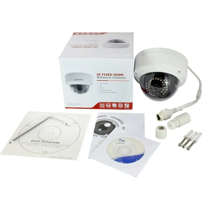 2 шт. оригинальная HIK IP камера 4MP DS-2CD2142FWD-I английская версия замена DS-2CD2132-I CCTV