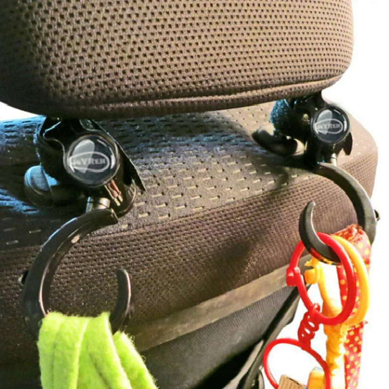 2 шт. Универсальная автомобильная вешалка для сиденья автомобиля Органайзер