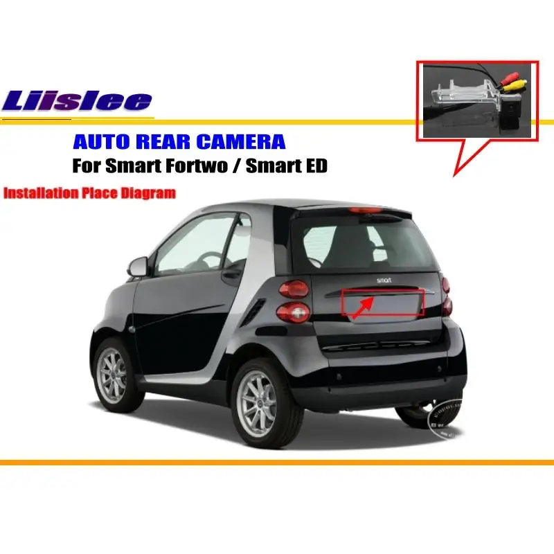 Liislee автомобильная парковочная камера/камера заднего вида для Smart Fortwo / ED/камера