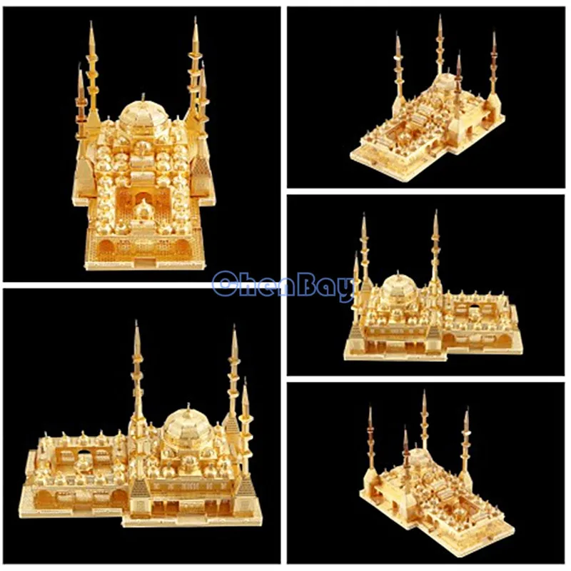 PieceCool 2016 новый выпуск 3D металлический Пазл &quotСердце Чеченской мечети&quot сделай