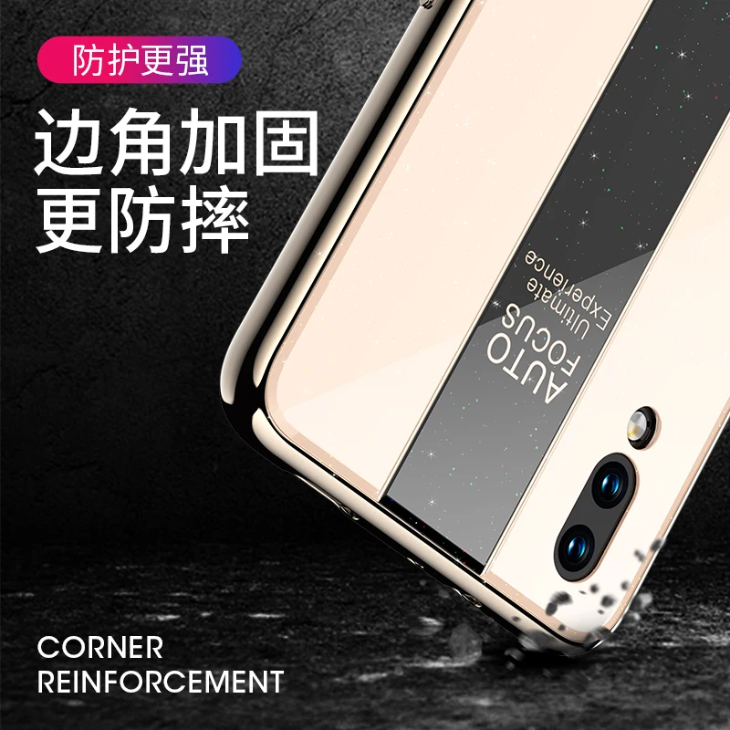 Роскошный модный чехол для автомобиля VIVO iQOO V15 Pro X27 Y95 Y93 Y91 V9 NEX A S TPU+ PC+ акриловый Блестящий противоударный чехол для телефона(XS0319