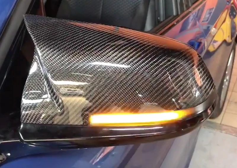 Дымчатый светодиодный зеркальный динамический мигалка последовательный сигнал