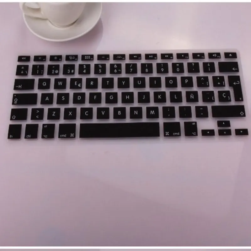 5 шт. силиконовые чехлы для клавиатуры Macbook Air Pro Retina 13 15|spanish keyboard cover|keyboard coverfor macbook |