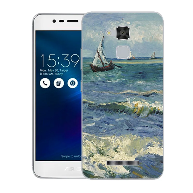 Чехол для ASUS Zenfone 3 Max ZC520TL чехол Asus с модным принтом мягкий силиконовый 5 2 дюйма |