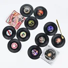 Подставки пластиковые виниловые для горячих напитков, Нескользящие, 46 шт.