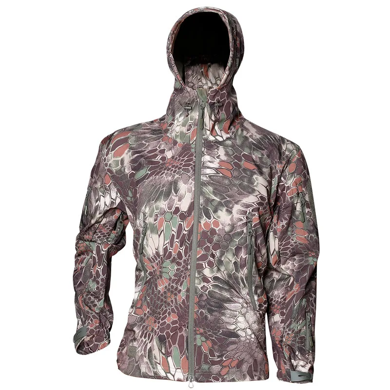 Открытый TAD акулы скрыть prowler soft shell захватить байковые мужчины защиту от ветра и