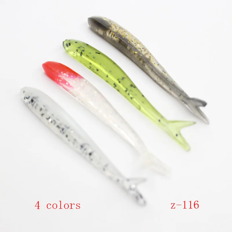 8pcs 6.5cm/1.1g Artifical Panfish Lure Swim bait Perch fishing Tackle soft floating Sea lure Free shipping | Спорт и развлечения