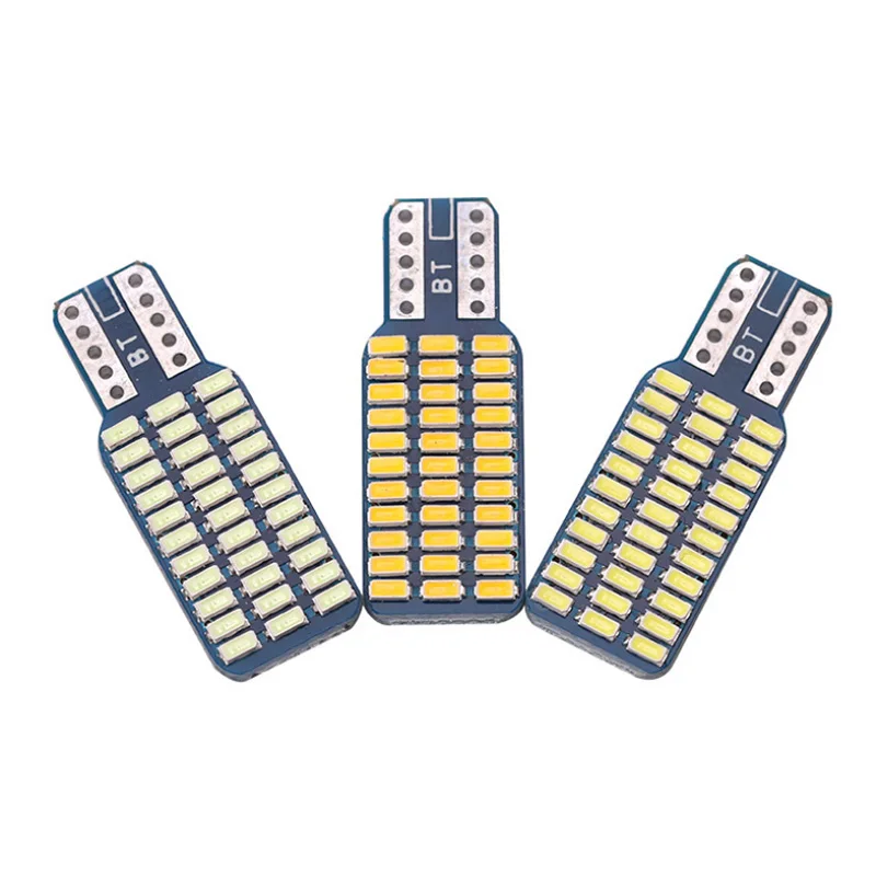 YUANSHENG 1 шт. T10 192 194 168 W5W светодиодный светильник 33SMD 3014, автомобильные задние фонари, купольная лампа белого цвета, DC 12V Canbus, без ошибок, для стайлинга автомобилей