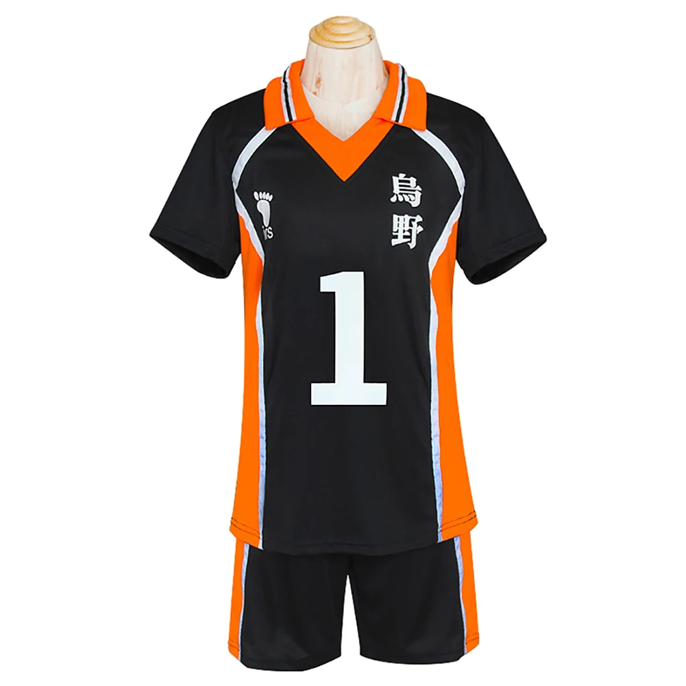 Haikyuu унисекс Karasuno старшая школа Хината Shyouyou Tobio Kageyama Daichi Sawamura Косплей Костюм