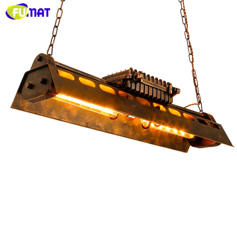 FUMAT Amercian Лофт винтажные подвесные светильники Edison промышленное освещение для