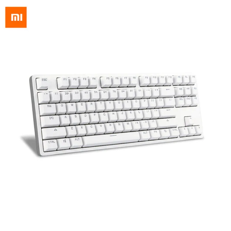 Xiaomi клавиатура Проводная MK01 87 клавиш TTC подсветка алюминиевый сплав Механическая