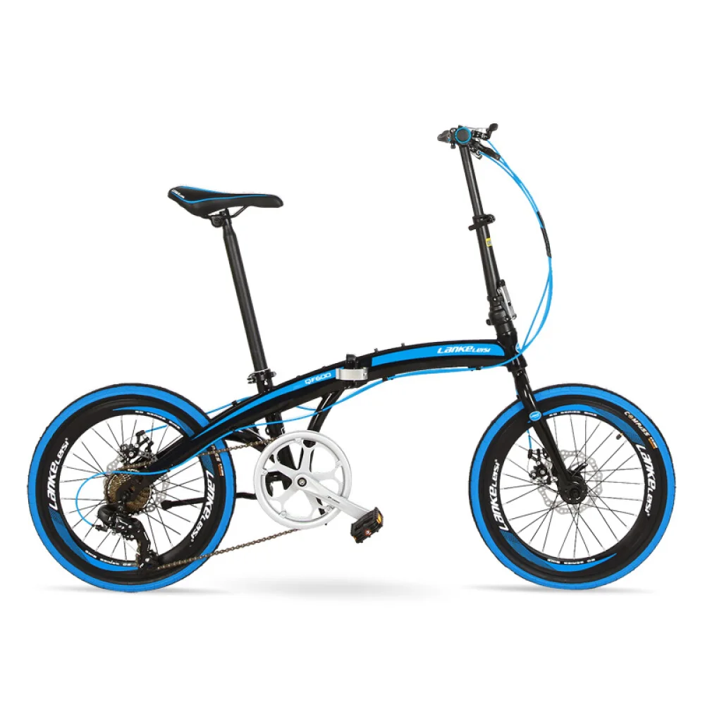 20 дюймовый складной велосипед 7 скоростной рама из алюминиевого сплава BMX оба