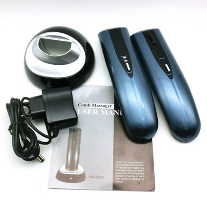

electric Laser Head Hair growth massage brush Comb massager Restoration Kit spray Care Treatment Laser Grow Hair massage comb