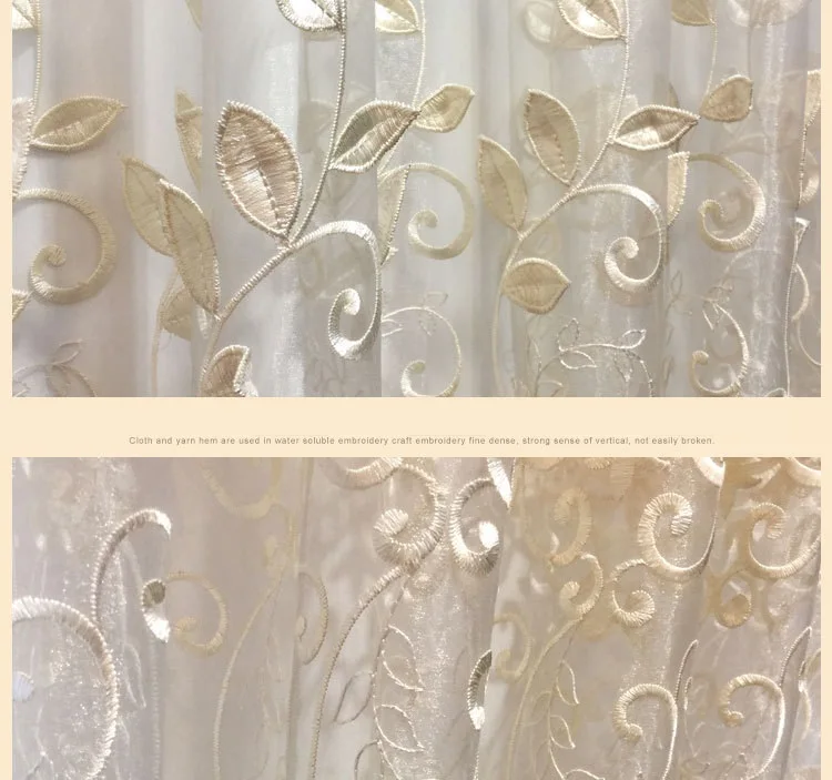 Европейский оконный занавес Tulles для гостиной столовой спальни