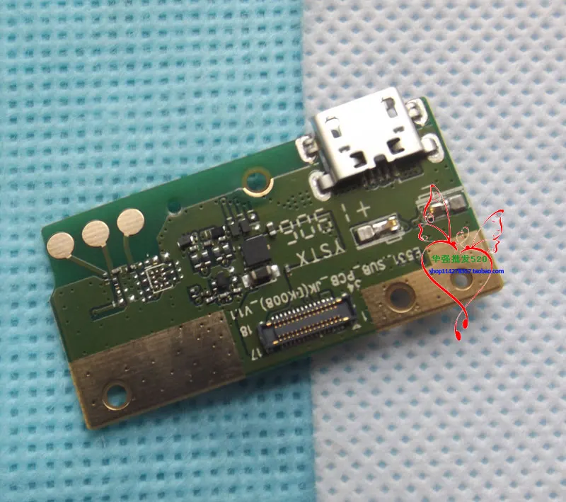 Оригинальная плата blackview BV5500 зарядное устройство для телефона с портом USB Type