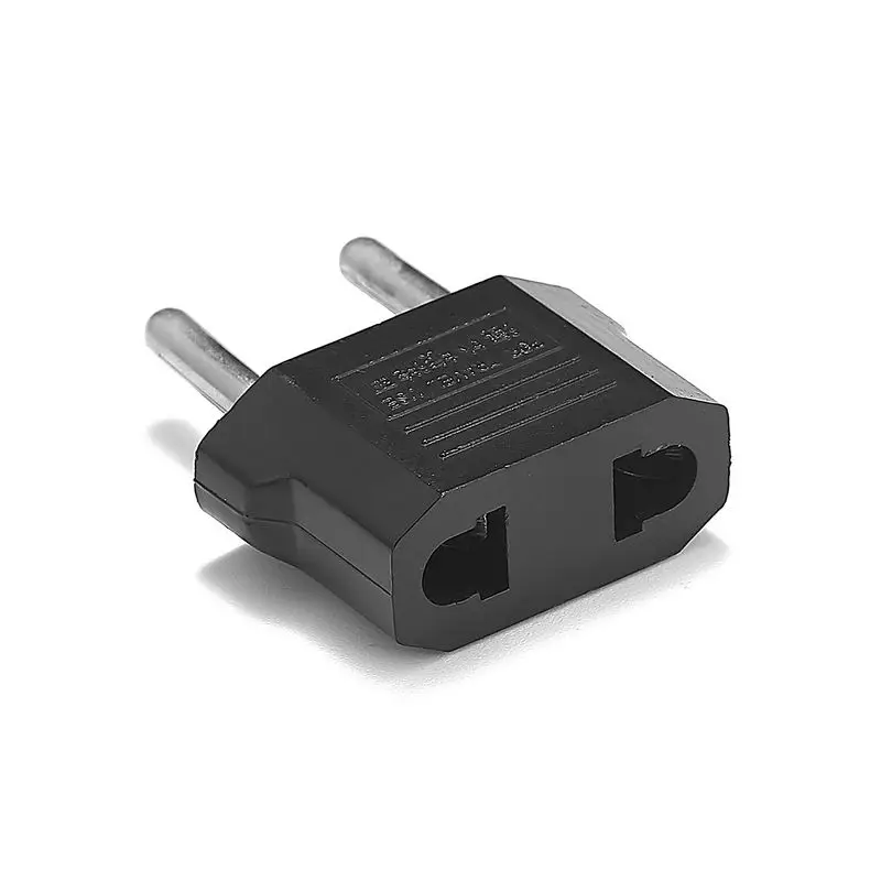 ЕС Европейский Путешествия адаптер США в ЕВРО Электрический разъем Adaplter AC