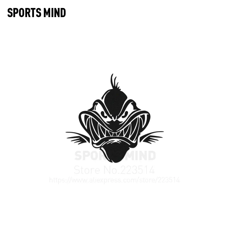3 Pieces Sports mind fish Car Sticker Decal For volkswagen ford focus 2 audi a3 bmw e46 opel astra seat stickers car accessories |