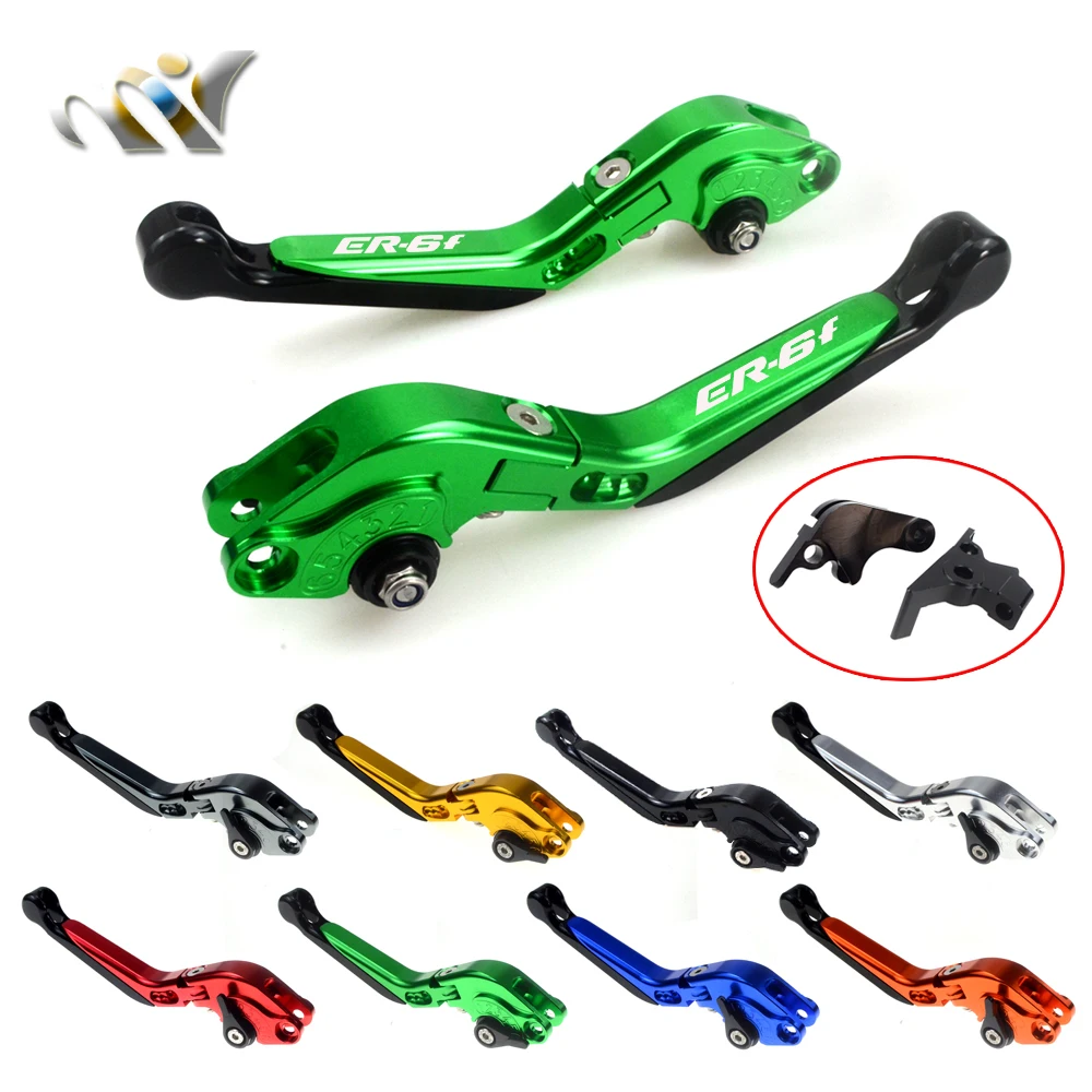 Рычаги тормозной муфты для мотоцикла Kawasaki ER 6 F 6F ER6 ER6F 2009 2016 CNC регулируемые