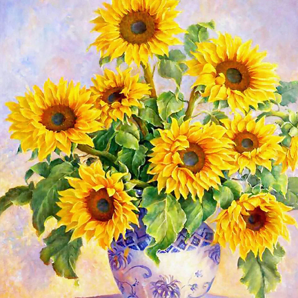 

LaoJieYuan Needlework Embroidery 5D DIY Diamond Painting Round