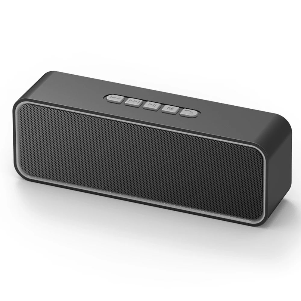 TWS Bluetooth динамик V5.0 Колонка Bluetooth Саундбар сабвуфер стерео Поддержка TF карта FM открытый/автомобильный динамик