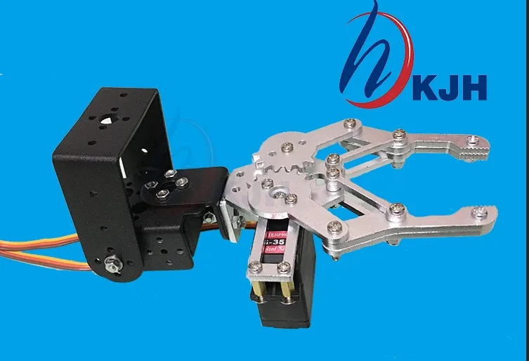 1 комплект 2 DOF алюминиевый Роботизированный рычаг зажим крепление (с KS 3518