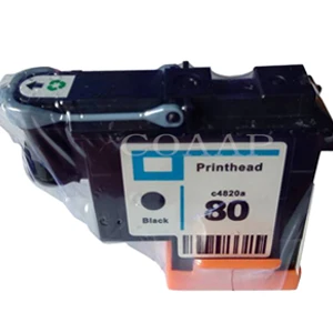 1pk--Black 1PK совместимые чернила для hp 80 печатающая головка Designjet 1000 1050c 1055 принтер чернильный картридж Печатающая головка для hp 80 - Цвет: 1pk--Black