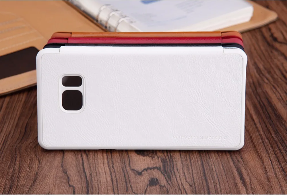 Nillkin СПС samsung Galaxy Note fe Fan Edition чехол Qin PU чехол на магнитном замке samsung Galaxy Note fe Fan Edition чехол задняя крышка