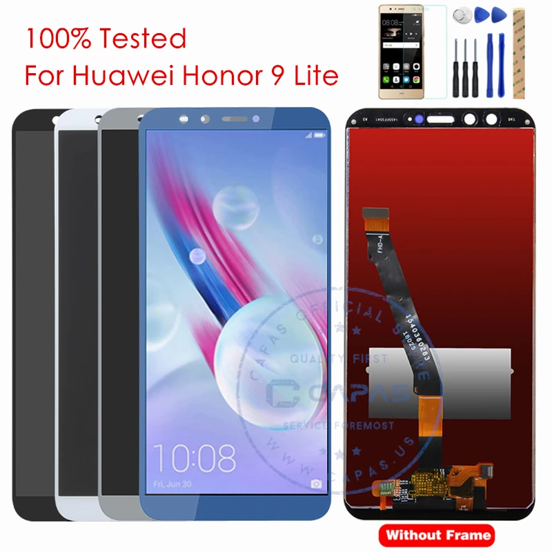 Для Huawei Honor 9 Lite ЖК дисплей сенсорный экран панель Молодежная версия дигитайзер