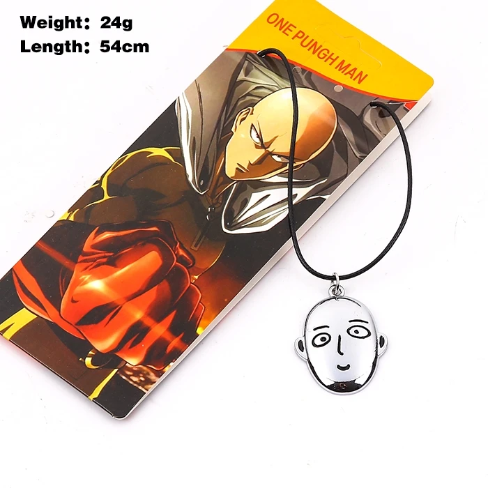 ONE PUNCH MAN Цепочки и ожерелья брелок Сайтама игрушки фигурная фигурка кукла