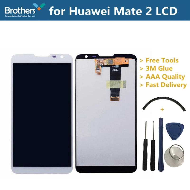 ЖК-экран для huawei mate 2 ЖК-дисплей с сенсорным экраном дигитайзер Asend ЖК-сборка 6 1
