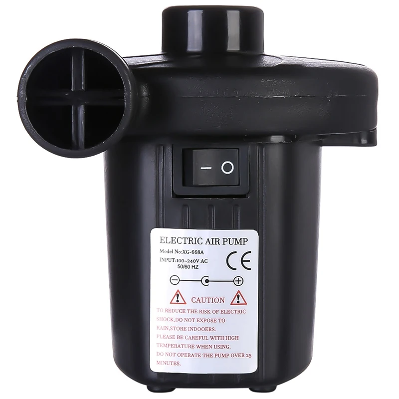 12V 4800PA AC Автомобильный Электрический воздушный насос для кемпинга надувная лодка
