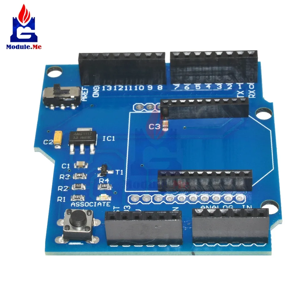 HC-05 RF беспроводной модуль Bluetooth Bee V2.0 + Xbee V03 Защитная плата для Arduino разработки