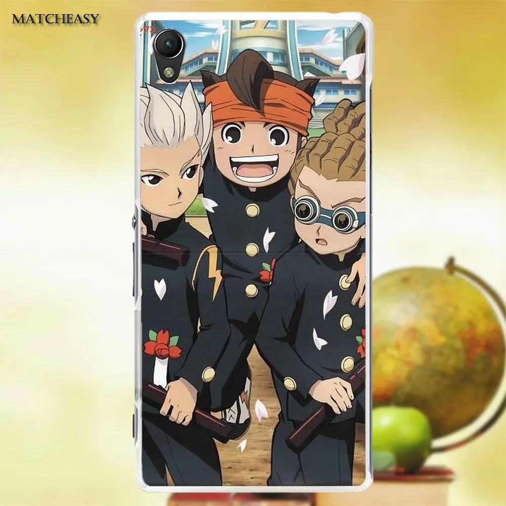 Oedmeb аниме Inazuma Eleven Go TPU мобильный телефон чехол для Sony Xperia Z Z1 Z2 Z3 Z4 Z5 compact Mini M2 M4 M5 T3 E3