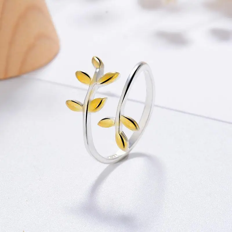 2019 Bijoux (украшения своими руками) Модные из натуральной кожи серебристый лист