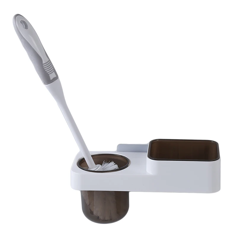 Белый набор кистей для чистки с длинной ручкой ванной комнаты ABS Набор Кистей Для