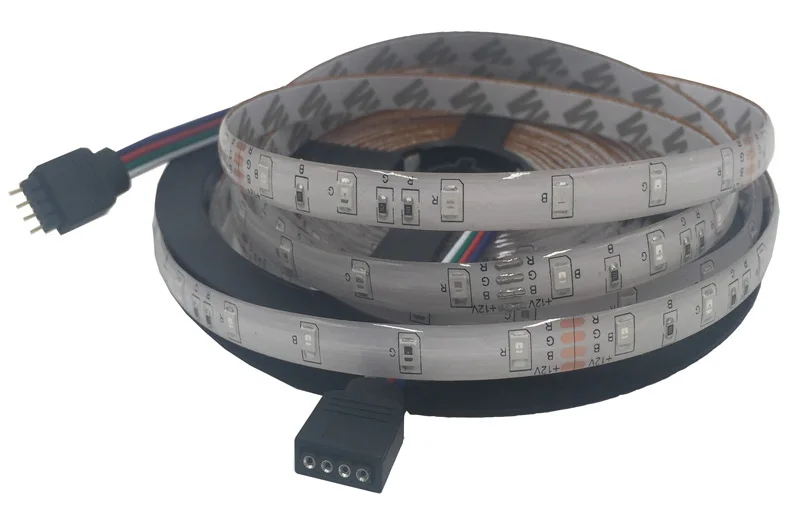 10 м 5 м 3528 5050 RGB светодиодные полосы не водонепроницаемый свет 10 м гибкий RGB светодиод лента+ Дистанционное управление+ Адаптеры питания