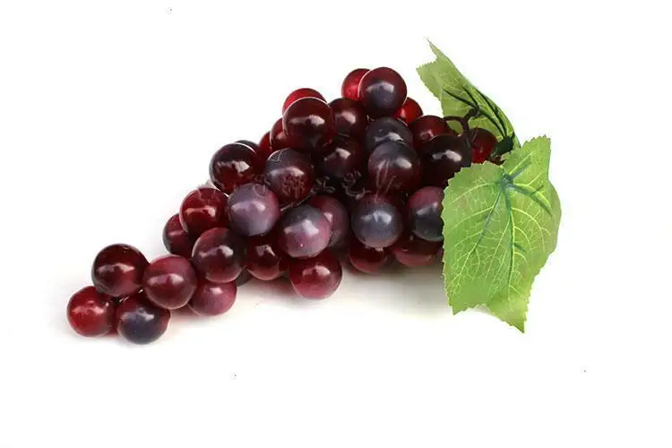 

High quality artificial fruit with plastic fake grape bunches , wholesale home decoration frunits