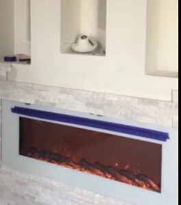 Бесплатная доставка современный Электрический камин белого цвета 50