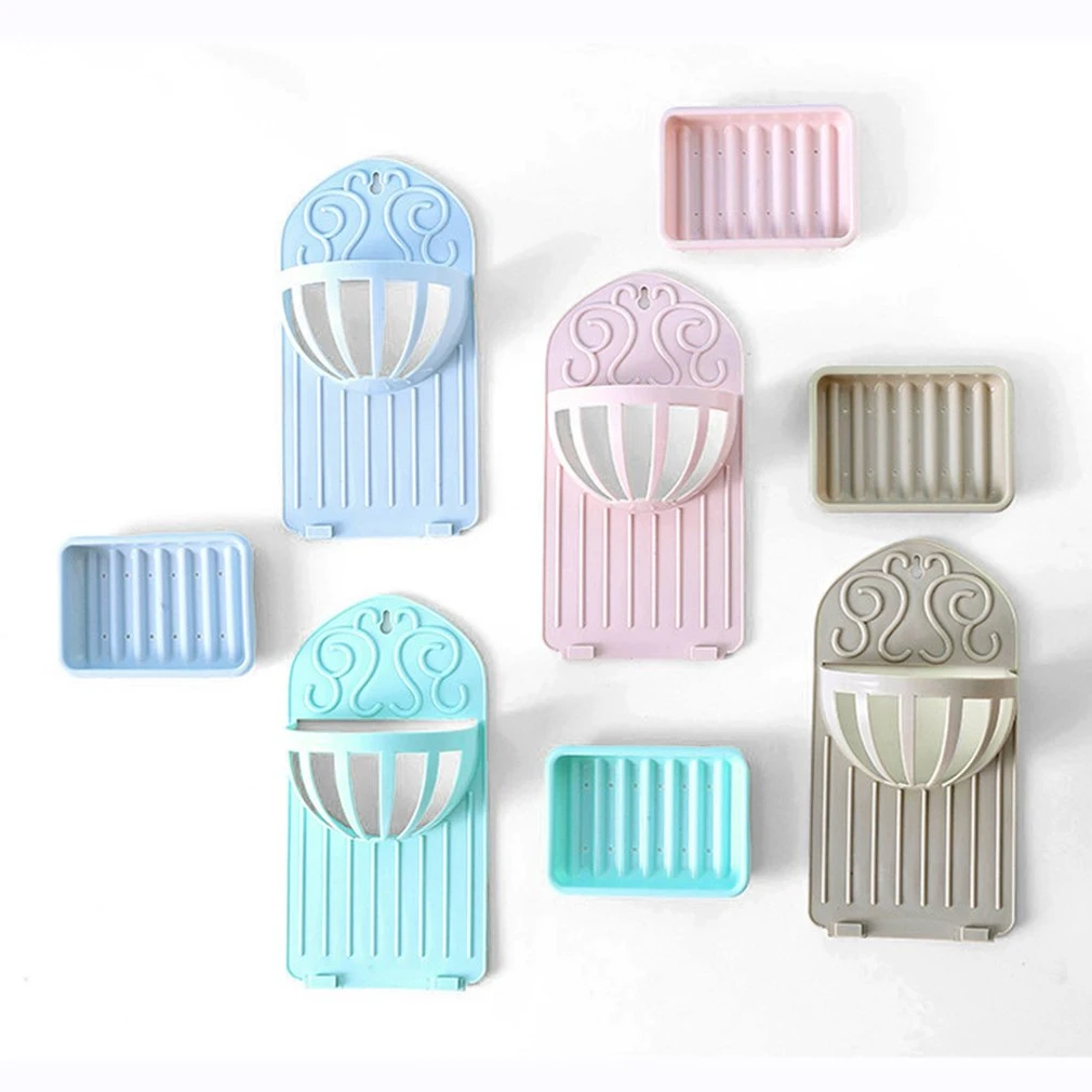 Универсальный Кухня двойной слои держатель для хранения настенное крепление