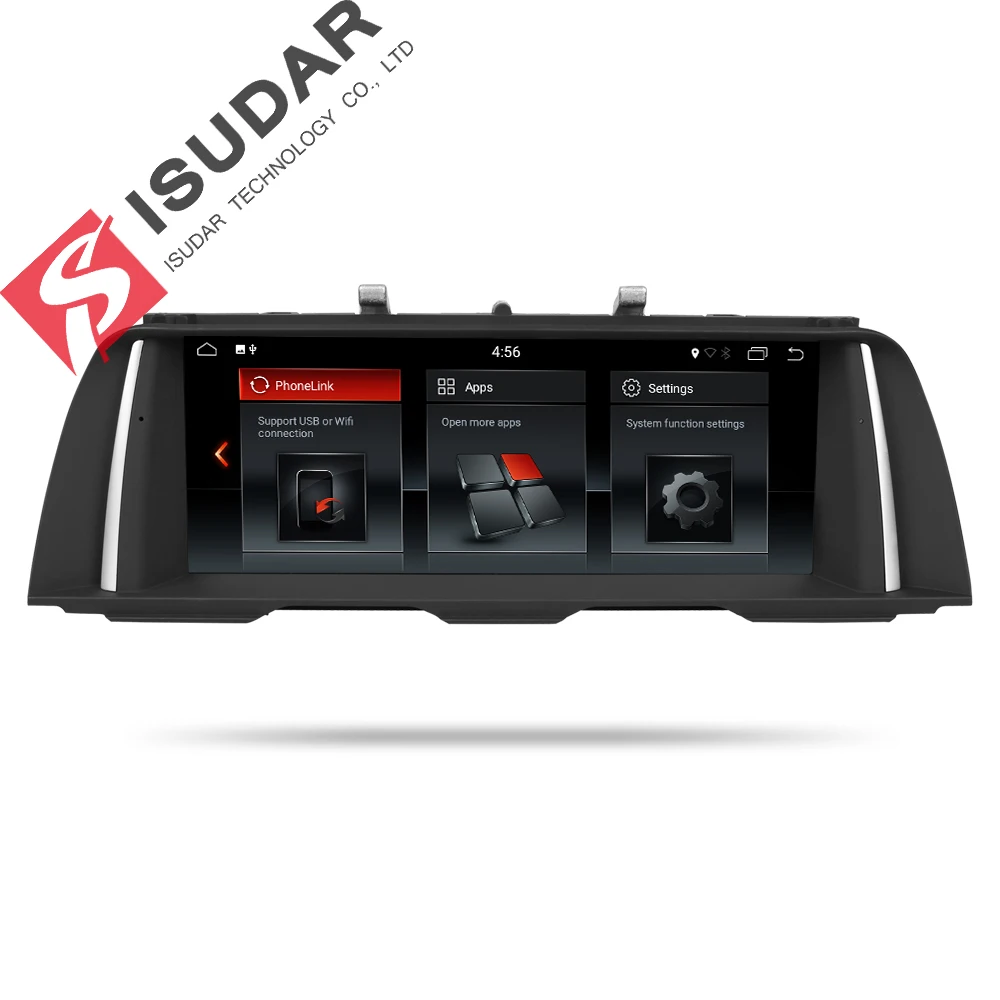 Isudar Автомагнитола на Android 7.1.1 для Автомобилей BMW 5 Серий F10/F11/520 (2011-2016) Для CIC/NBT 10.25