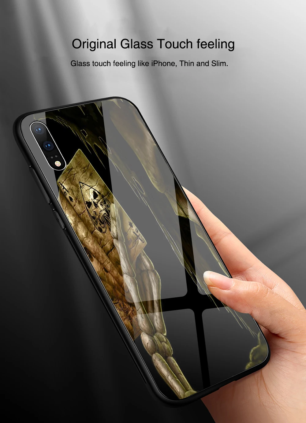 Чехол для huawei mate 10 Pro, чехол из закаленного стекла с изображением черепа для huawei mate 9 10 Pro P10 P20 Honor V9 V10 Play Nova 3e