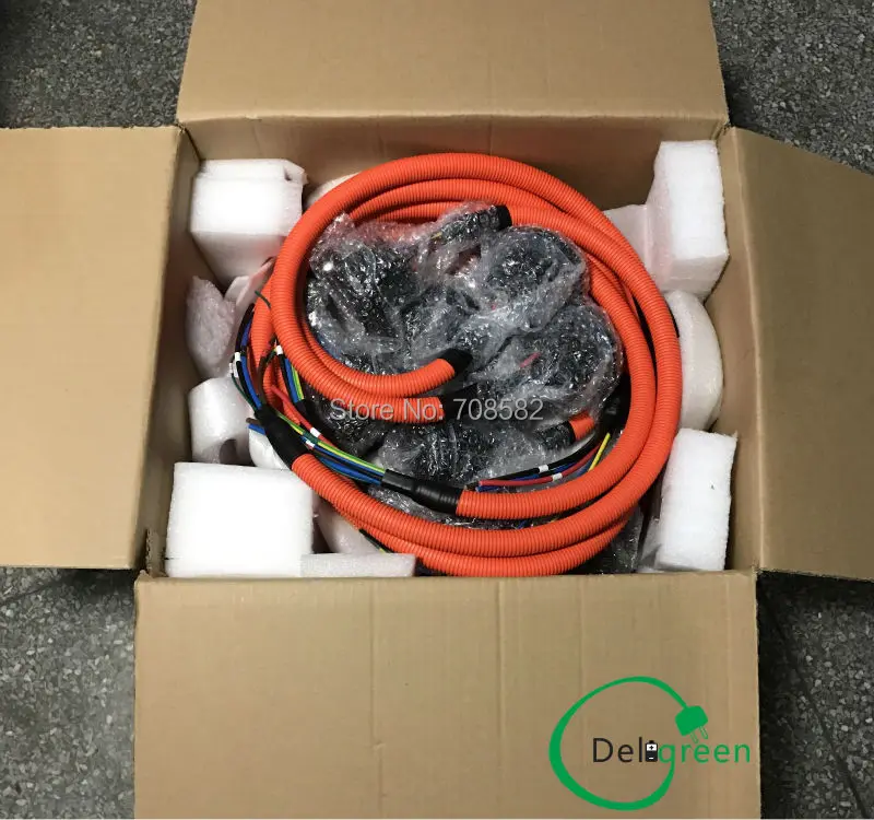 Duosida 32A источник питания боковой IEC62196-2 Европейский стандарт вход без кабеля ЕС Разъем для зарядной станции