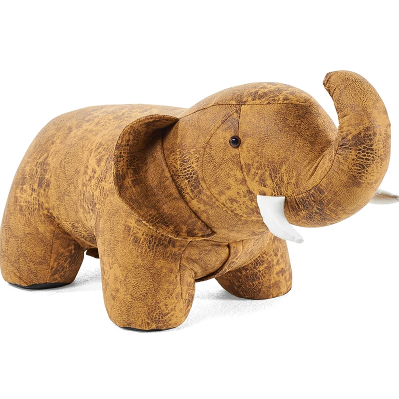 

Креативная мебель в форме слона, диванная табуретка, детская обувь, домашняя мебель