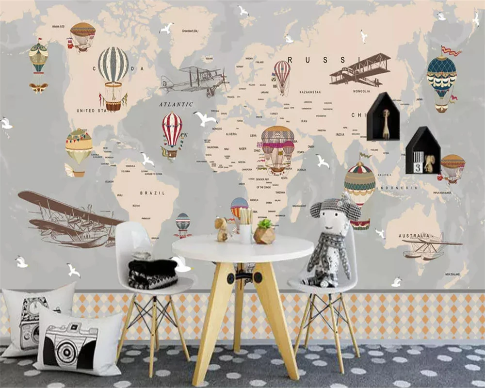 Пользовательские шелковистые обои 3d скандинавские современные минималистичные