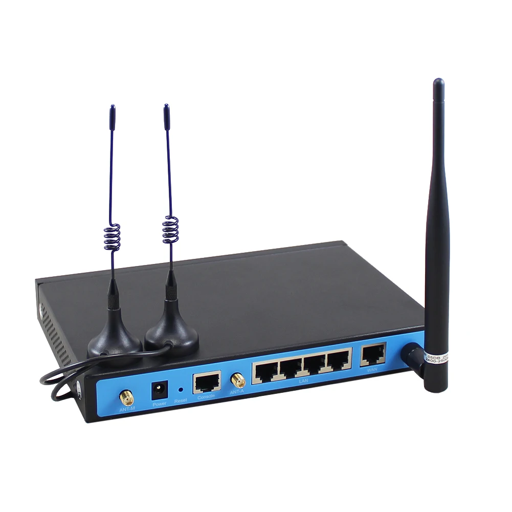 Поддержка vpn-балансировки нагрузки YF360D-LL Активный/Активный 4G dual sim двойной модуль LTE маршрутизатор для киоска, транспортного средства